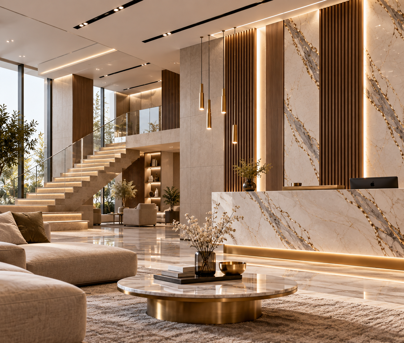 Home and More interior project in Kuwait