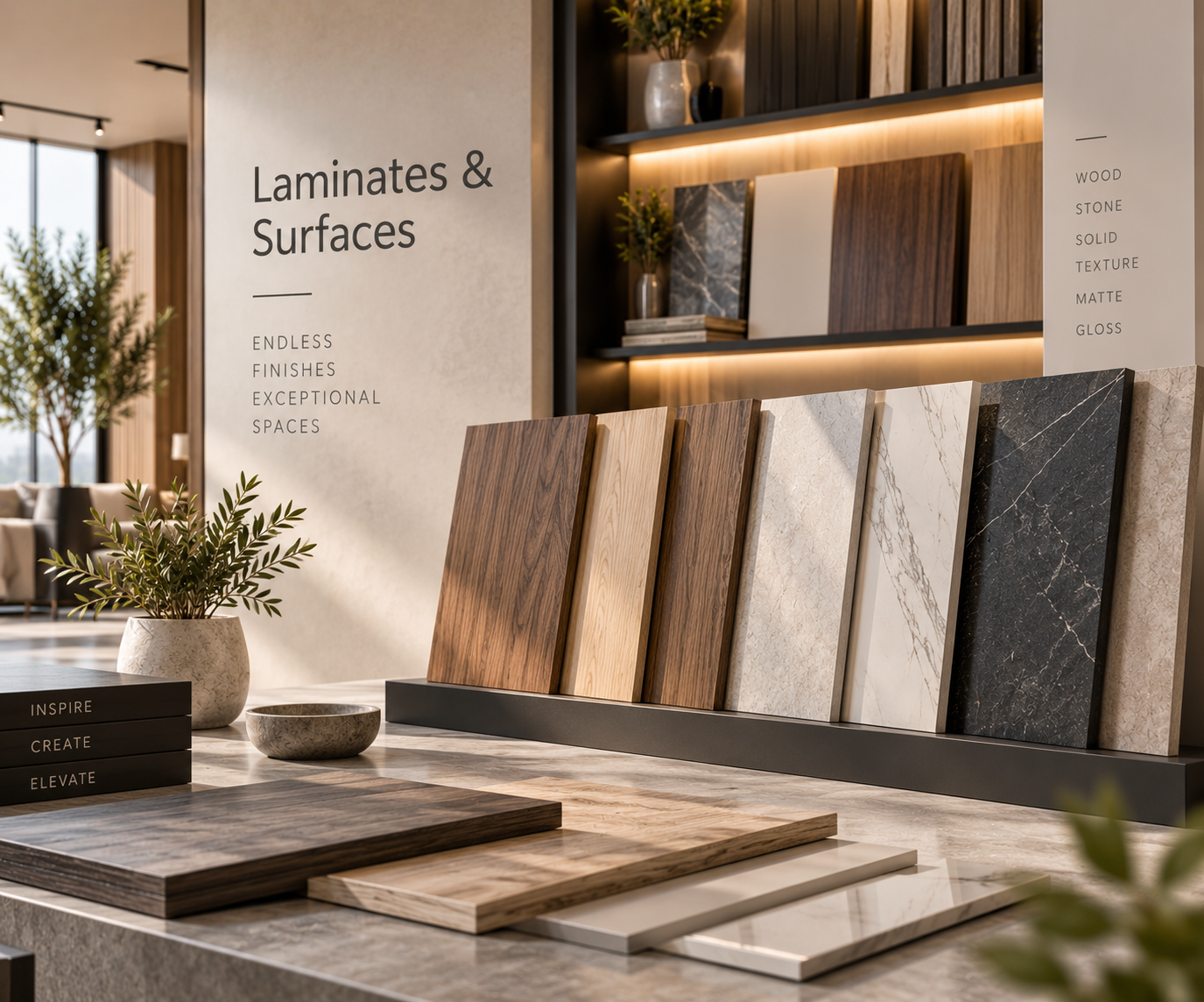 Laminates and Surfaces