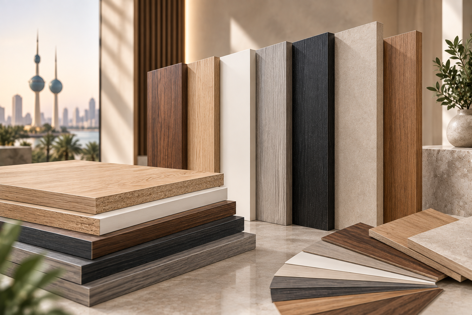 Proudly Kuwait Made MDF Melamine