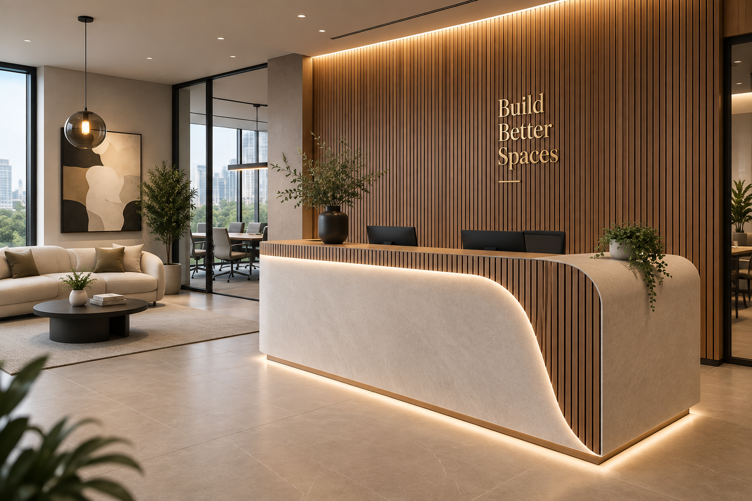 Home & More Commercial Interior Project